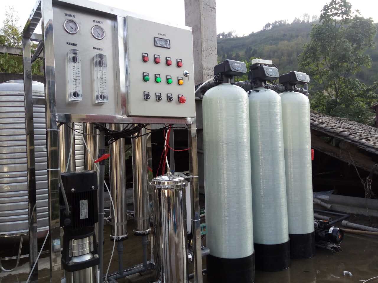 贵州啤酒饮料生产用纯净水设备，安顺食品厂纯净水设备